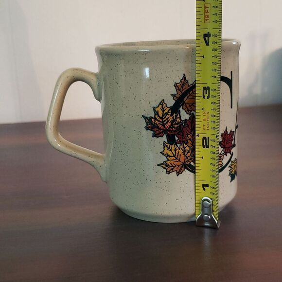 Vintage CANADA Speckled Ceramic Coffee Mug - Tams - Made in England - Picture 9 of 10